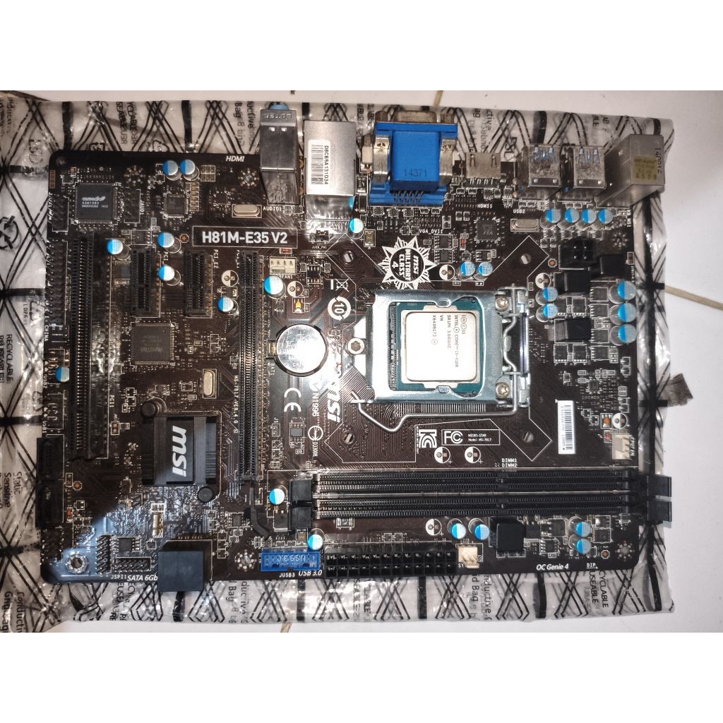 MOTHERBOARD / MOBO MSI H81M E35 V2