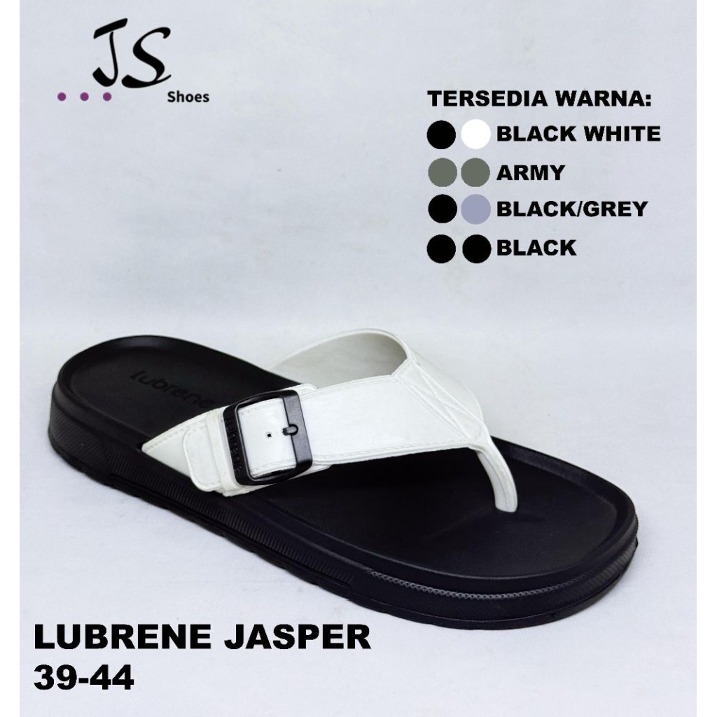 LUBRENE JASPER - SANDAL JEPIT SANTAI PRIA DEWASA MERK LUBRENE ORIGINAL