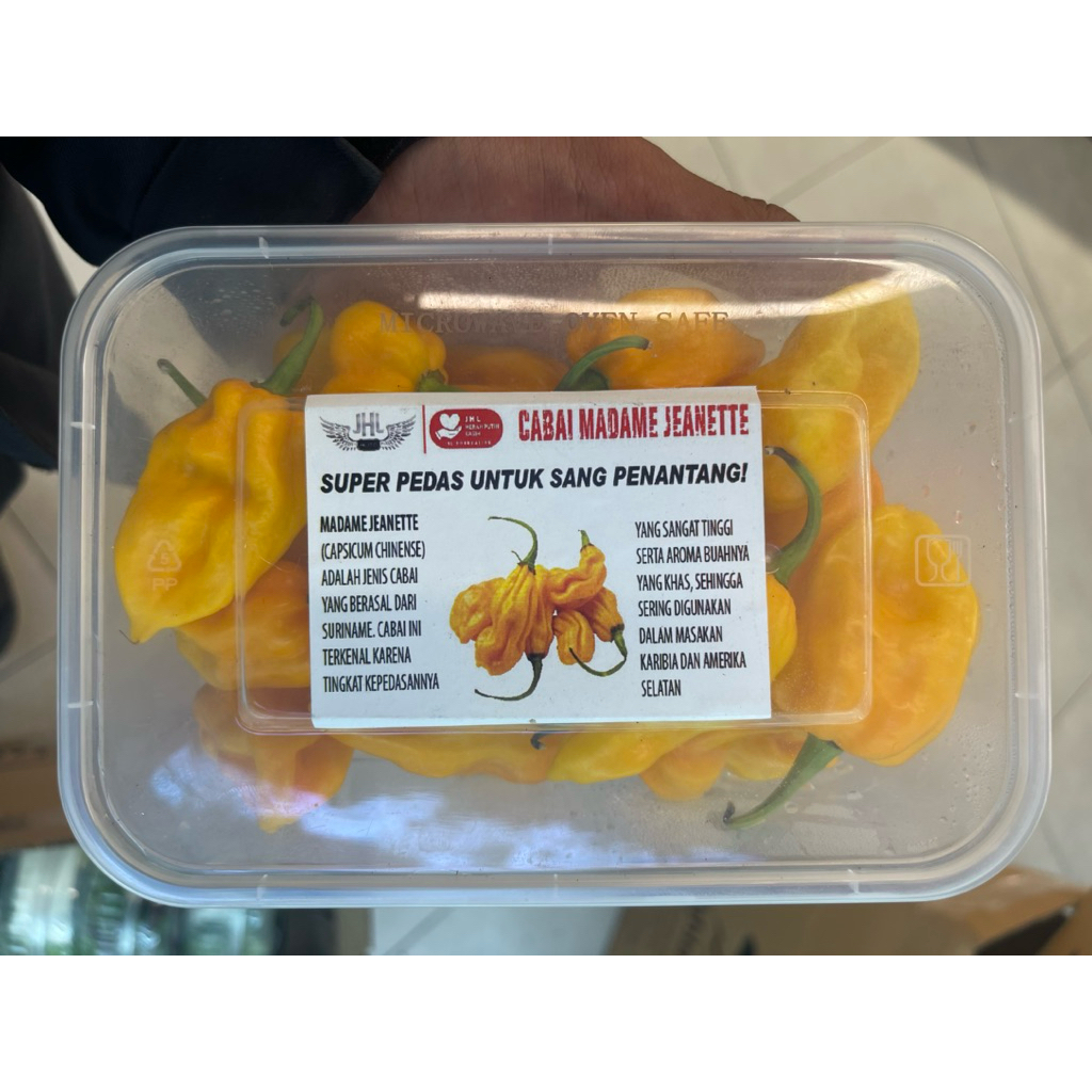 

Cabe Habanero Super Pedas / Baby Chilli Habanero / Pack