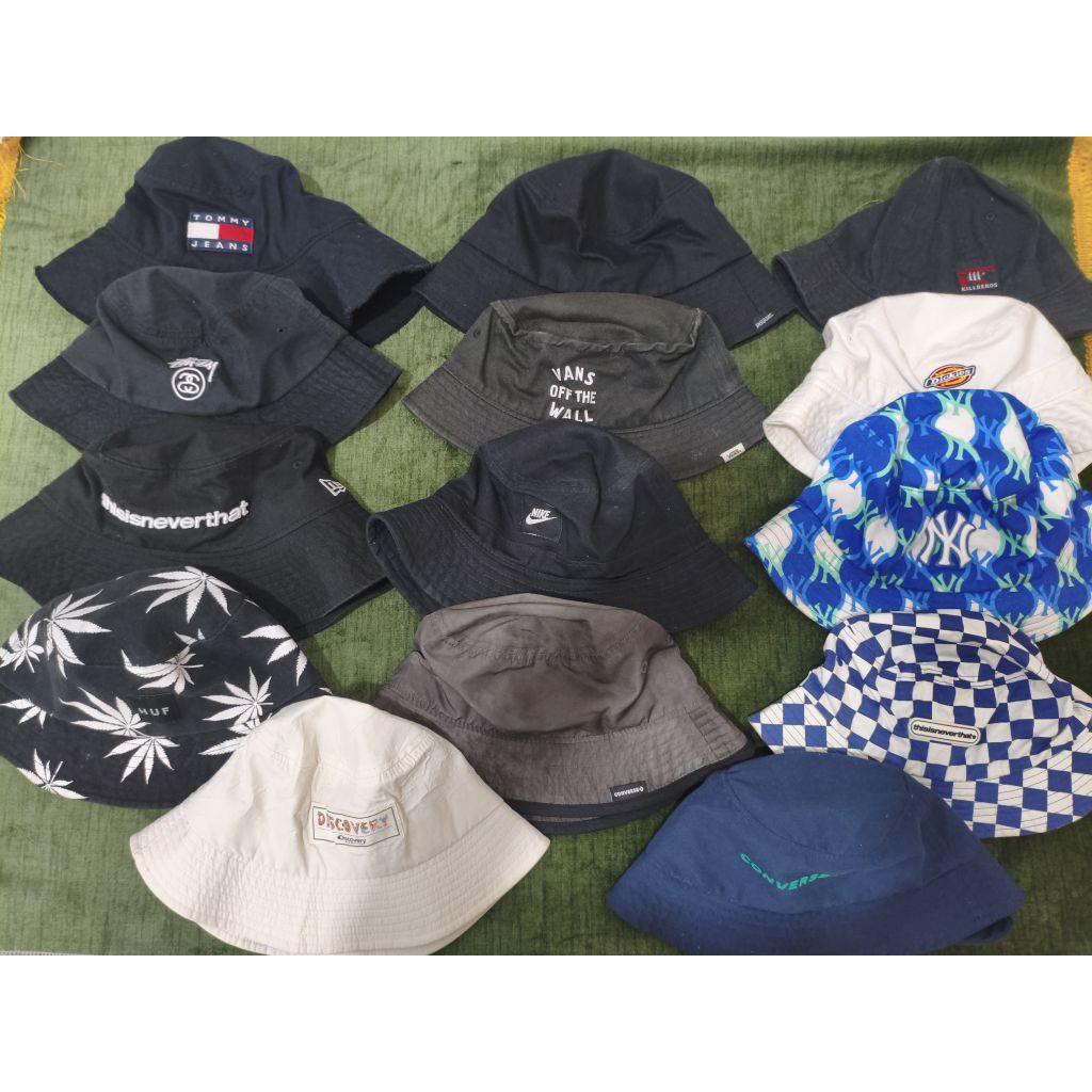 bucket hat stussy thisisneverthat tomy Hilfiger