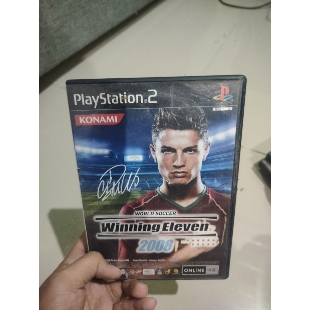 kaset winning eleven 2008 PS2 ory