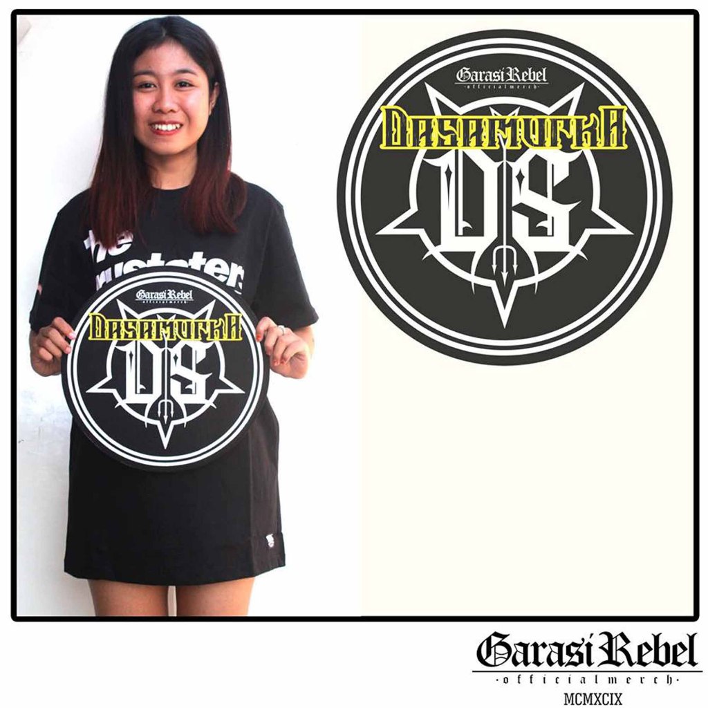 EMBLEM | PATCH | BACKPATCH | DASAMURKA | ICON BAND | BLACK METAL | GOTHIC METAL | GARASI REBEL