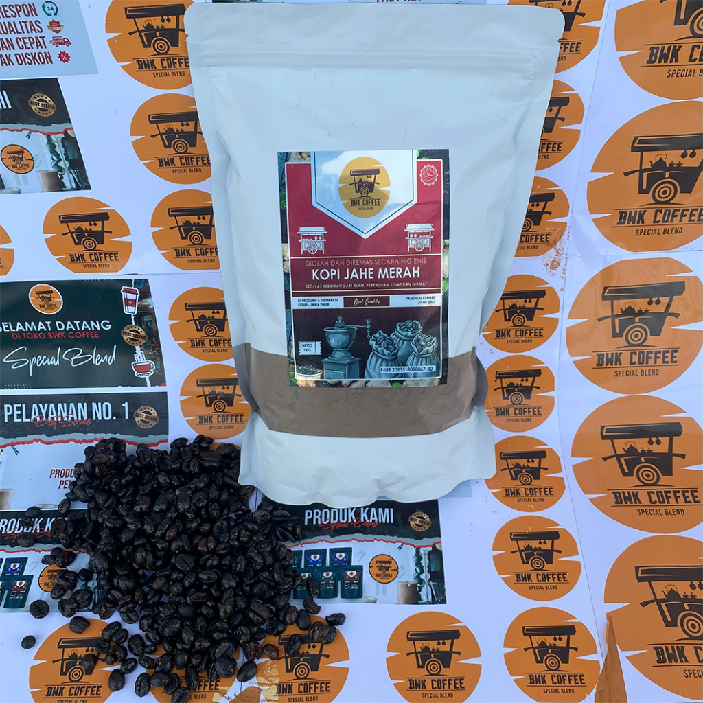 

Kopi Jahe Merah Isi 1kg Bubuk Special Fresh Asli Robusta Nikmat
