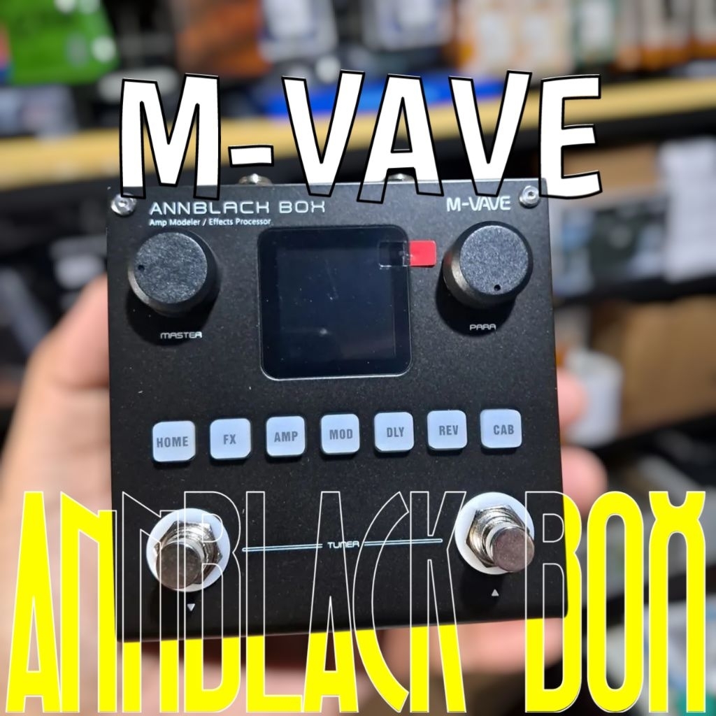 EFEK GITAR ELEKTRIK M-VAVE BLACK BOX M-VAVE ANNBLACK BOX M VAVE
