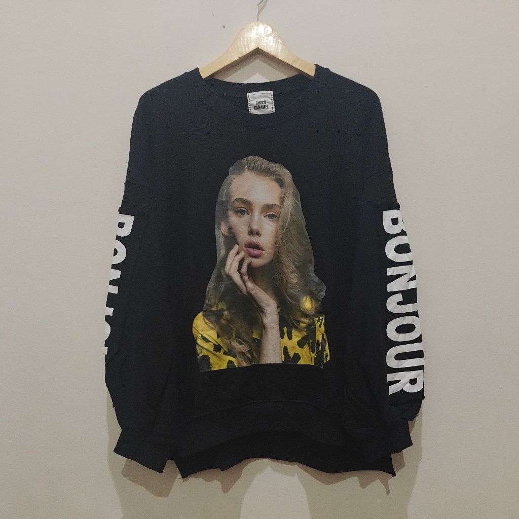 Crewneck Sweater Sweetshirt Choco Caramel Women Artikel not ADLV