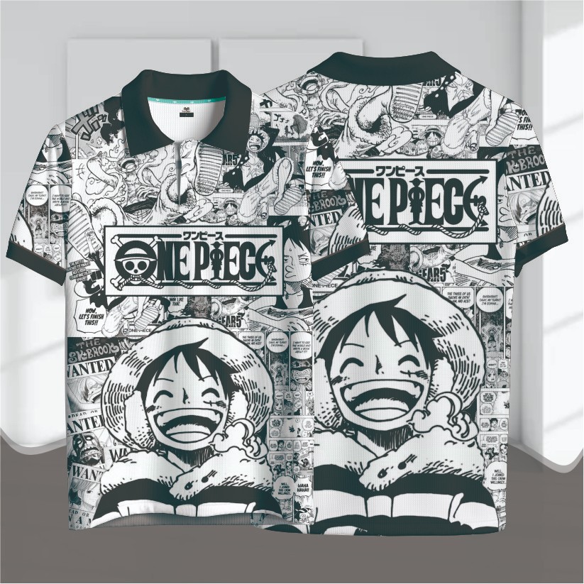 002 BAJU JERSEY//Jersey MOTIF ONE PIECE // Jersey BRING ME THE HORIZON// Jersey Band // Jersey Retro