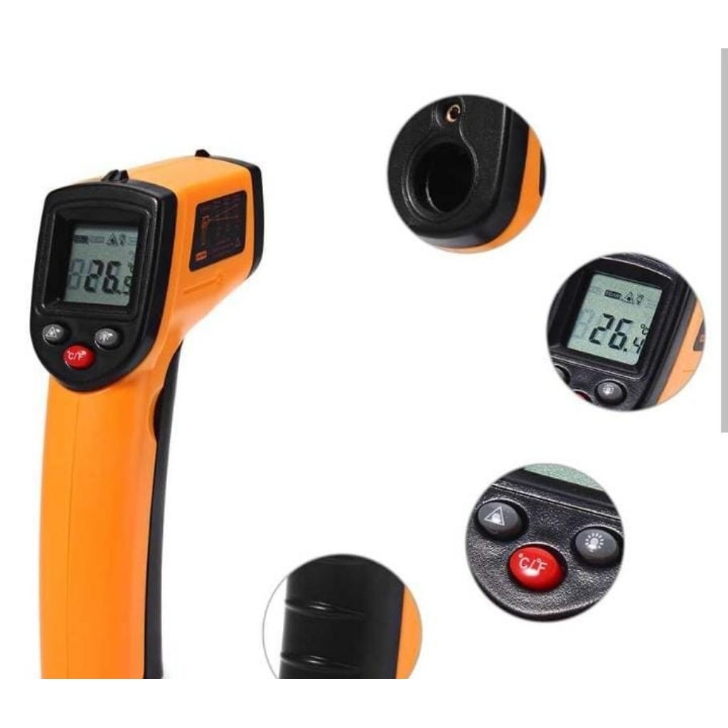 Thermometer gun | Thermometer laser suhu gun
