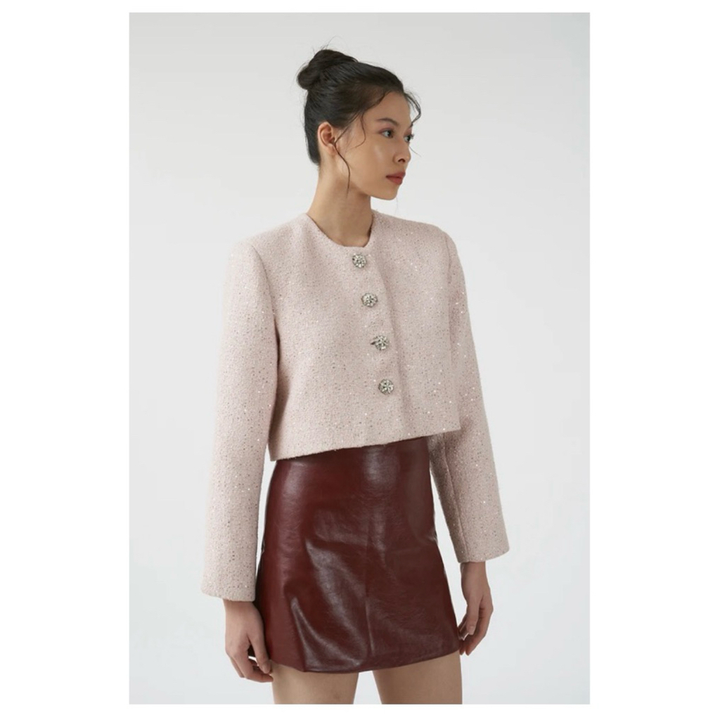 duma lumi blazer pink