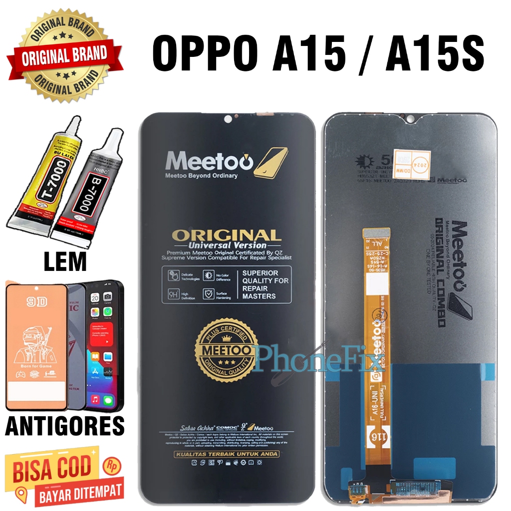 Lcd Touchscreen OPPO A15 / A15S Original Fullset Lcd OPPO A15 / A15S OEM Quality