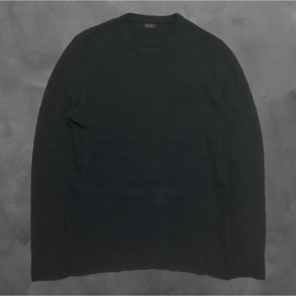 KNITWEAR ZARA HIJAU BOTOL [XL]