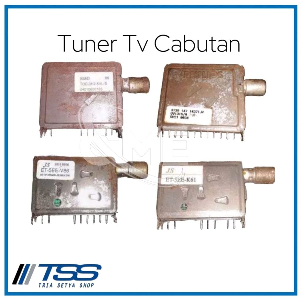 TUNER TV CABUTAN PIN KAKI 6 / 7 / 8 / 9 / 10 / 11 COPOTAN JENIS FS MENGGUNAKAN VT 33v ORI ORIGINAL