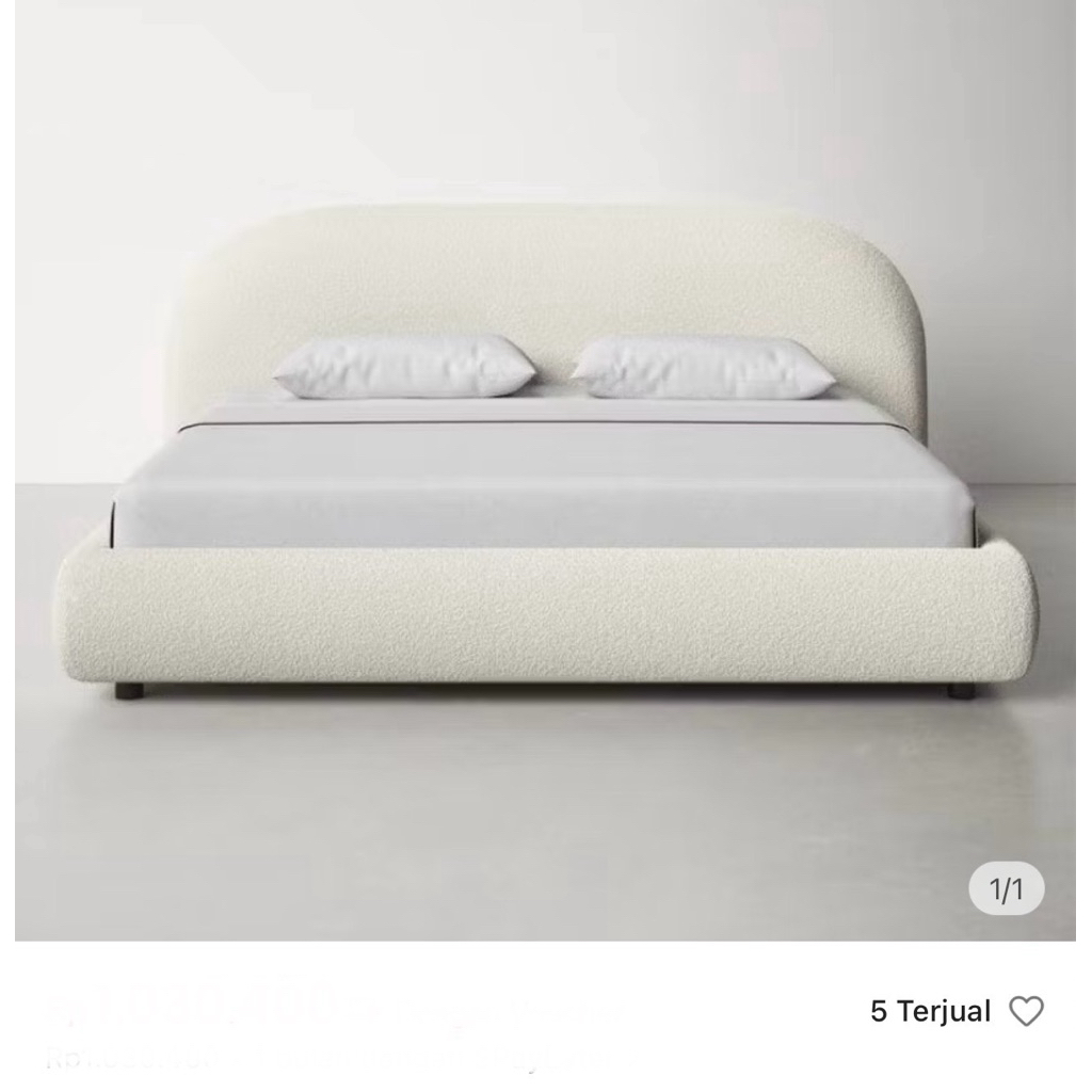 divan Laurent | divan Unik | divan minimalis | divan boucle | divan murah
