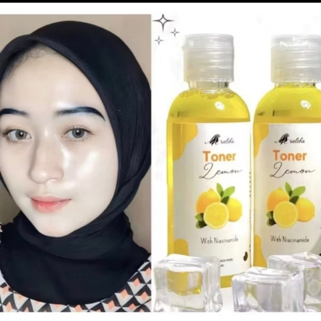 TONER LEMON (BPOM) TONER LEMON BPOM WITH NIACINAMIDE TONER PEMBERSIH DAN MENCERAHKAN WAJAH ( BISA CO