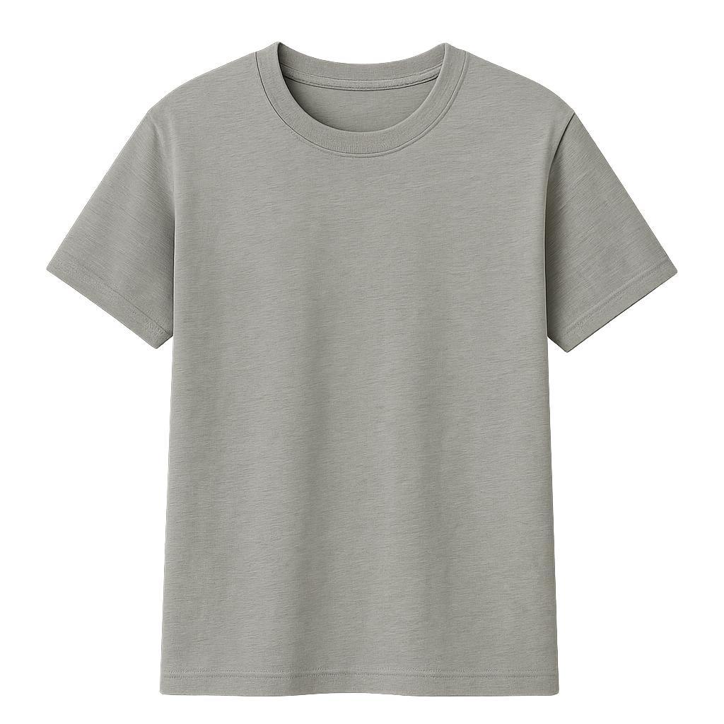 Kaos Polos "Abu -Abu" Cotton Combed 24s  Gatuan & Grosir