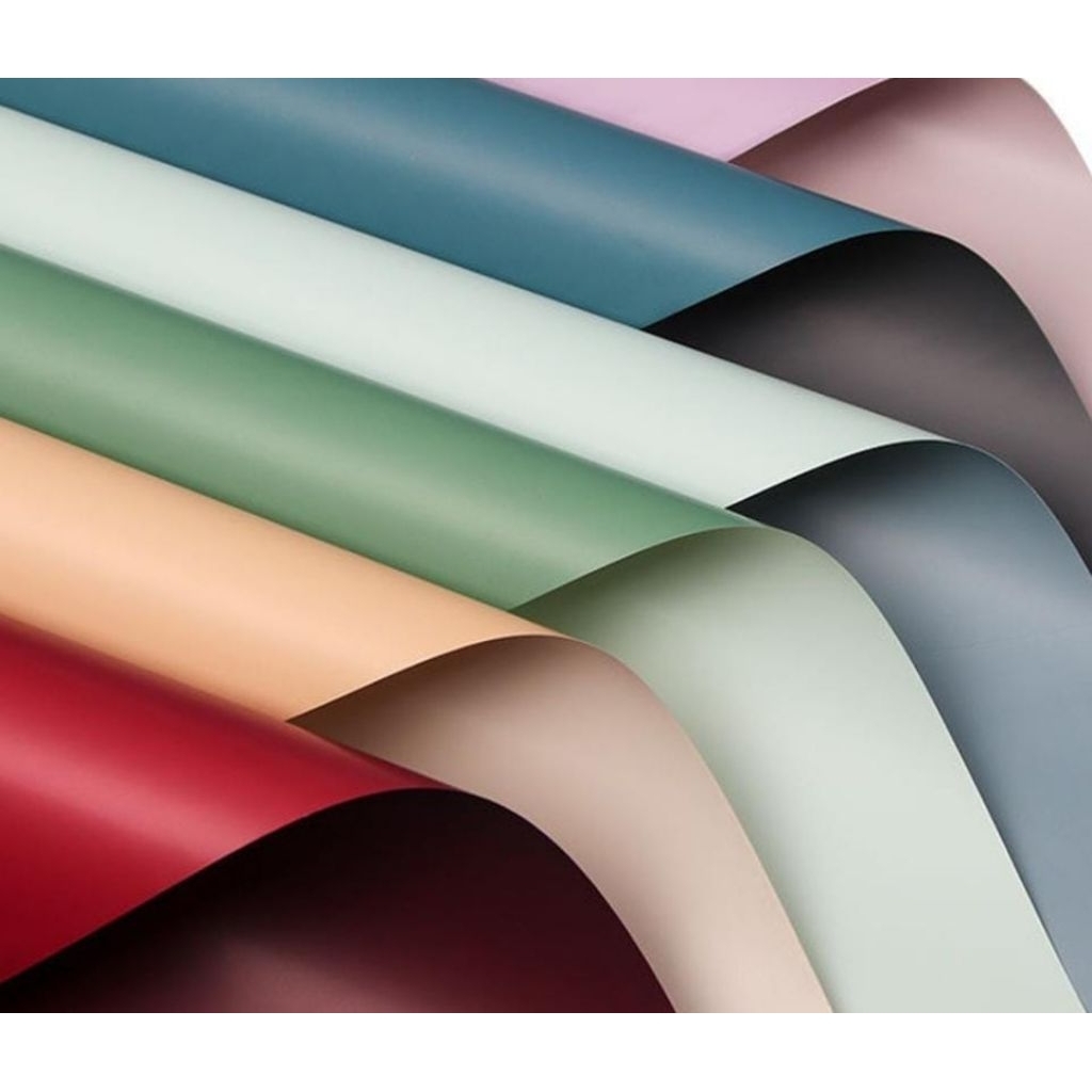 FREE PACKING!!!!! Cellophane 2 Warna-flower wrapping paper-kertas buket 2 warna