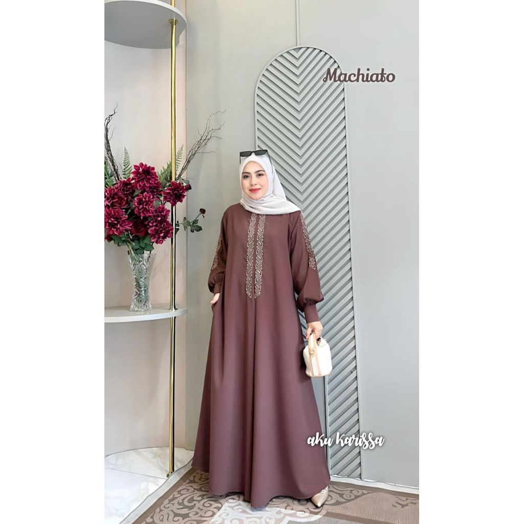 Arina dress aku karisaa / gamis aku karissa / gamis aku karisa / aku karissa arina dress