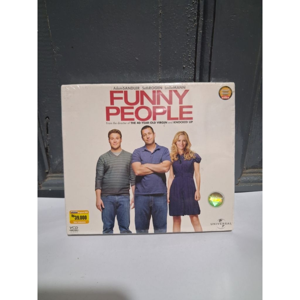 cd/dvd funny people (kondisi baru)