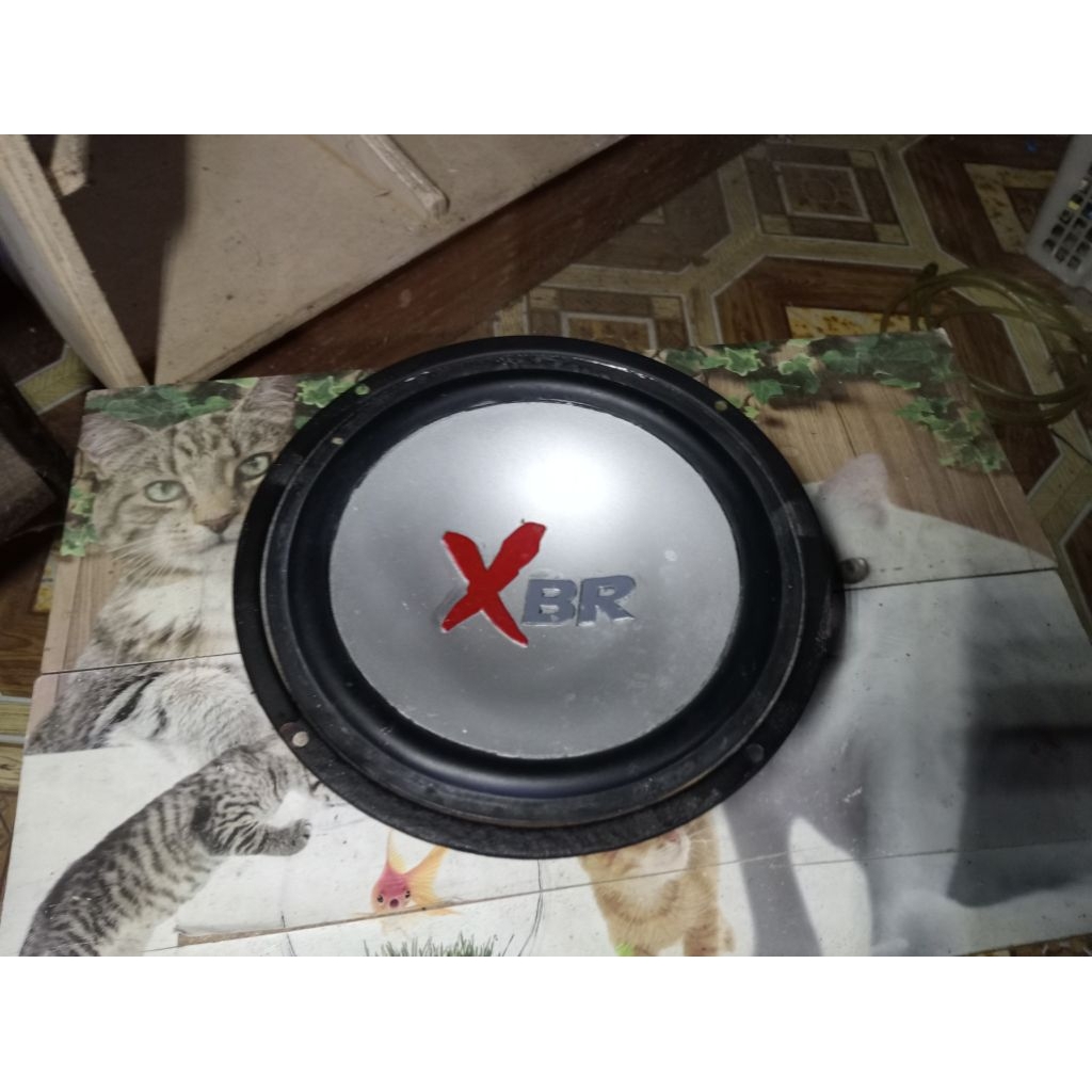 speaker original polytron XBR 8 inch 40 watt (logo XBR & polos)