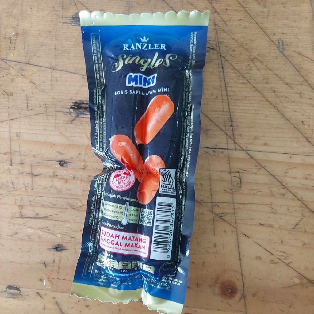 KANZLER SINGLES SOSIS MINI