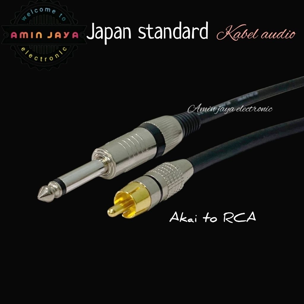 Kabel jack akai mono to rca
