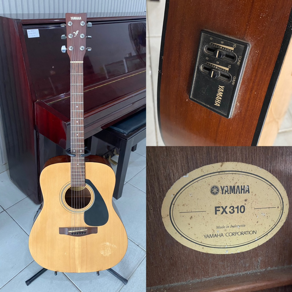 GITAR AKUSTIK ELEKTRIK SECOND ORIGINAL YAMAHA FX310