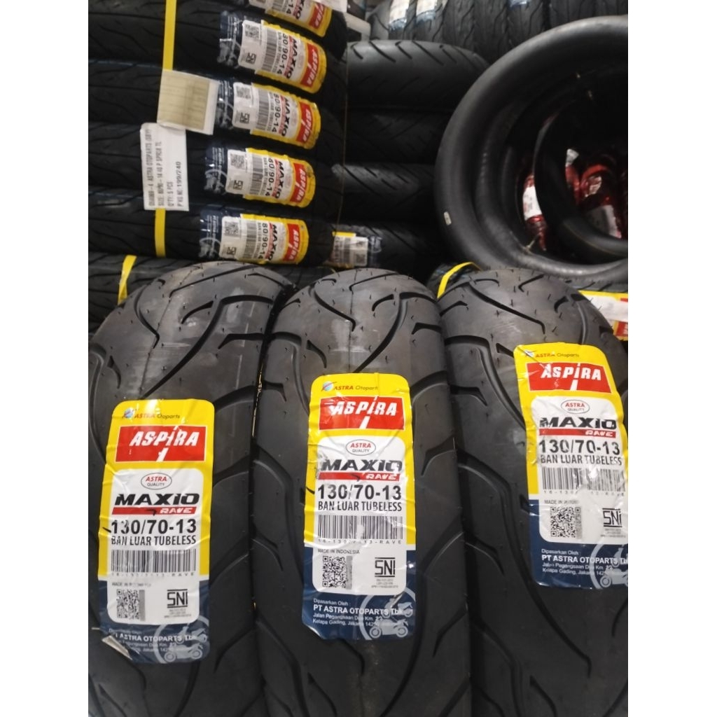ban Aspira tubeless 130/70-13