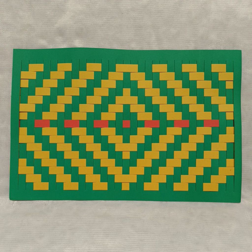 Tugas Prakarya Sekolah (ANYAMAN KERTAS)