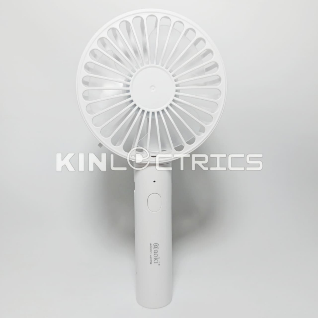 KINLECTRICS Kipas Angin Genggam Mini Portable Kipas Lipat Mini USB Charge Aoki AF 105 Original