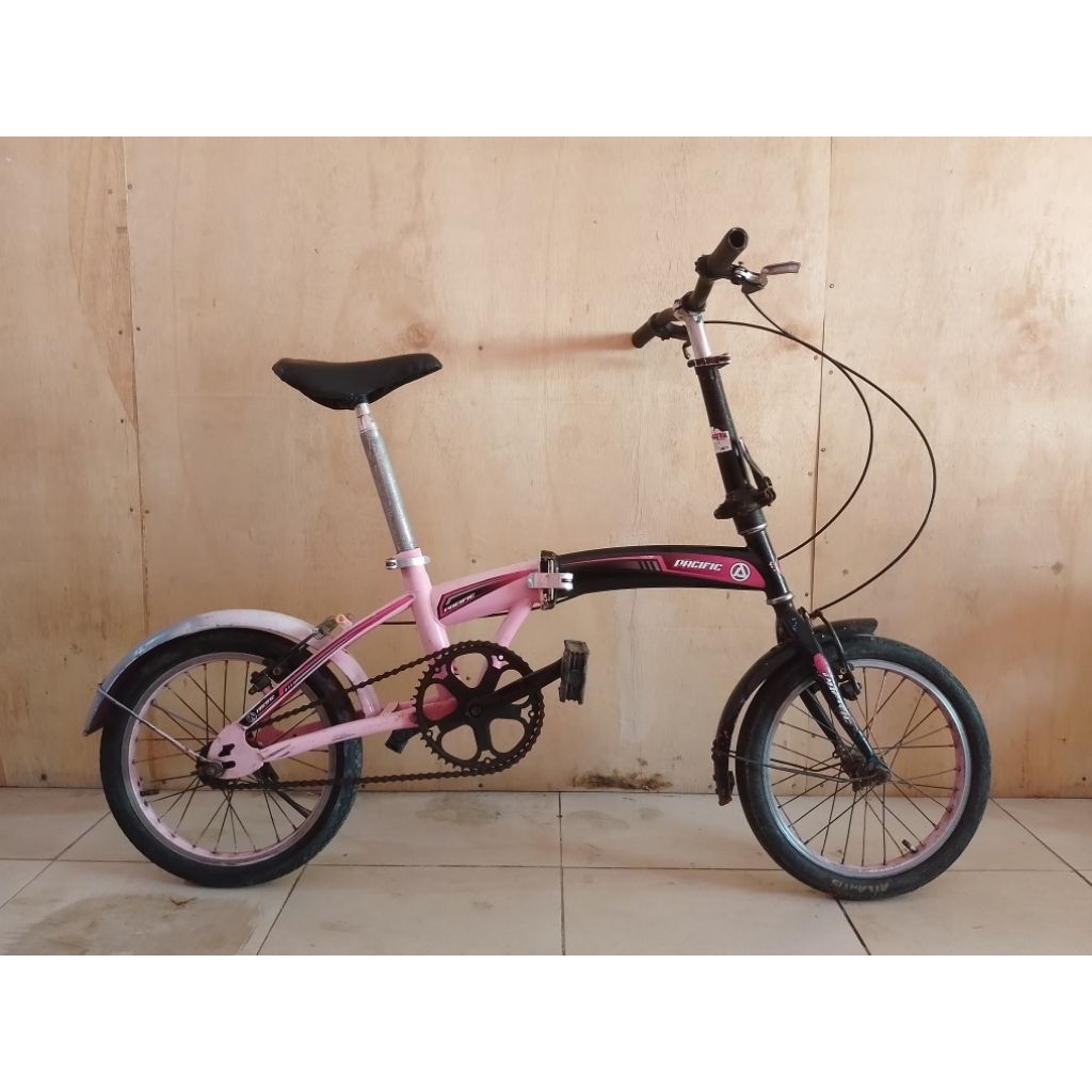 Sepeda Lipat Seken Odessy UK 16 Inch Siap Pakai