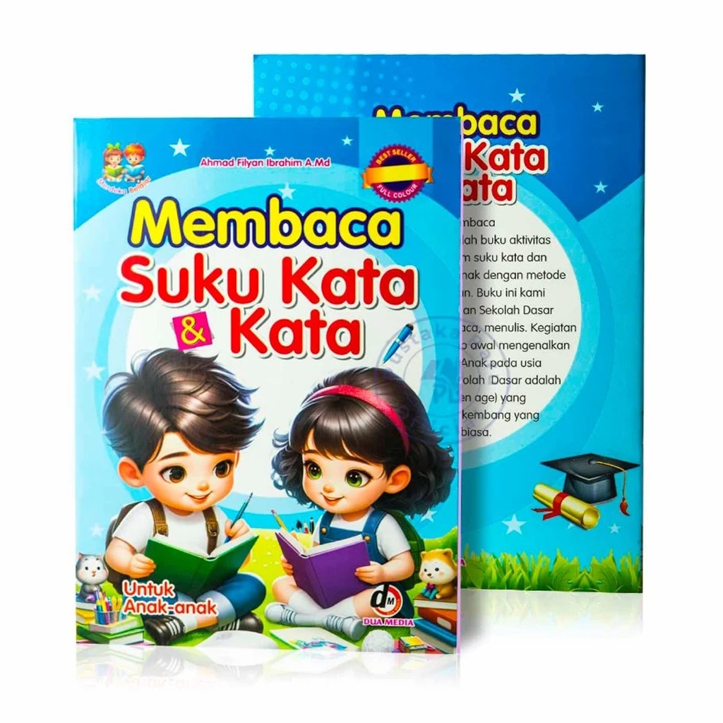 Buku Lancar Membaca Kata & Kalimat / Buku Membaca Anak TK