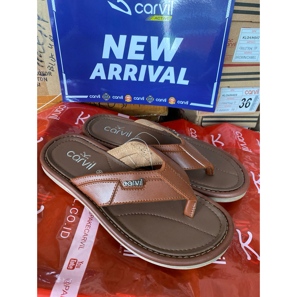 Carvil Sandal Pria Lenox 01