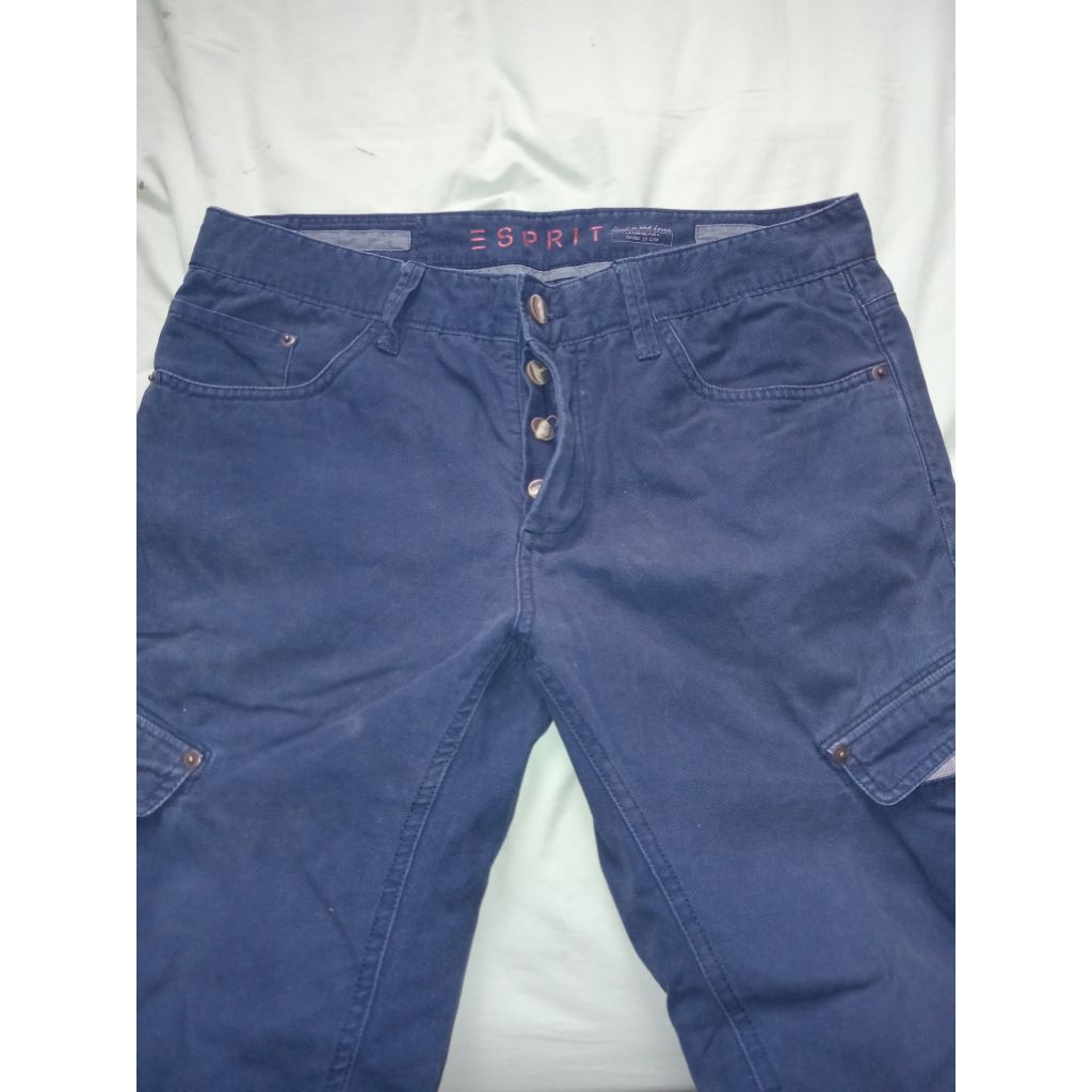 Celana panjang Pria navy size 33/32 Preloved