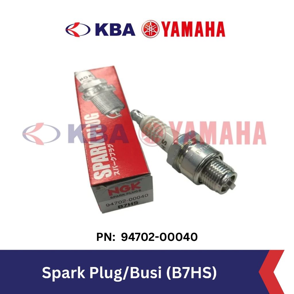 Yamaha Spark Plug/Busi B7HS Original NGK – Sparepart Mesin Tempel Yamaha (PN: 94702-00040)
