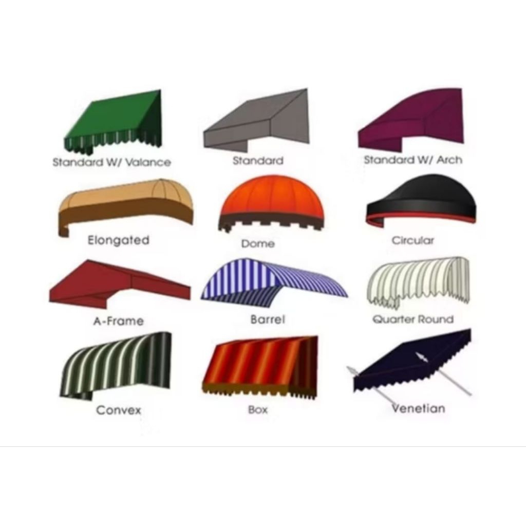 kanopi awning anti uv | peneduh teras rumah,balkon,ruko dll