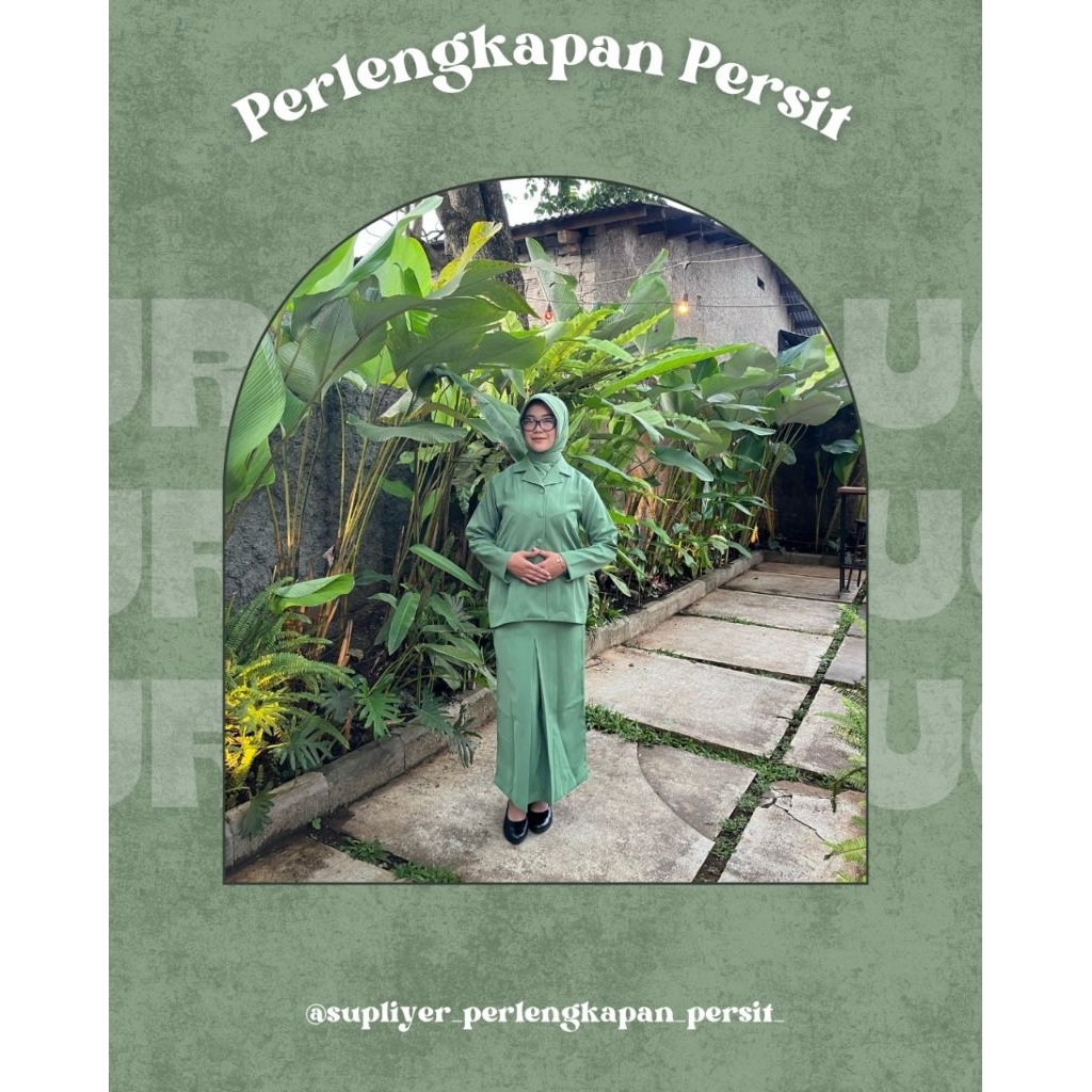 Pakaian seragan kerja persit kck