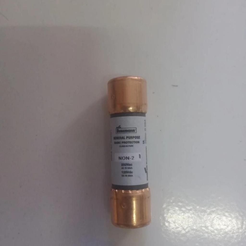 Fuse NON-2 2A 250V Bussmann NON-2 2A 250V
