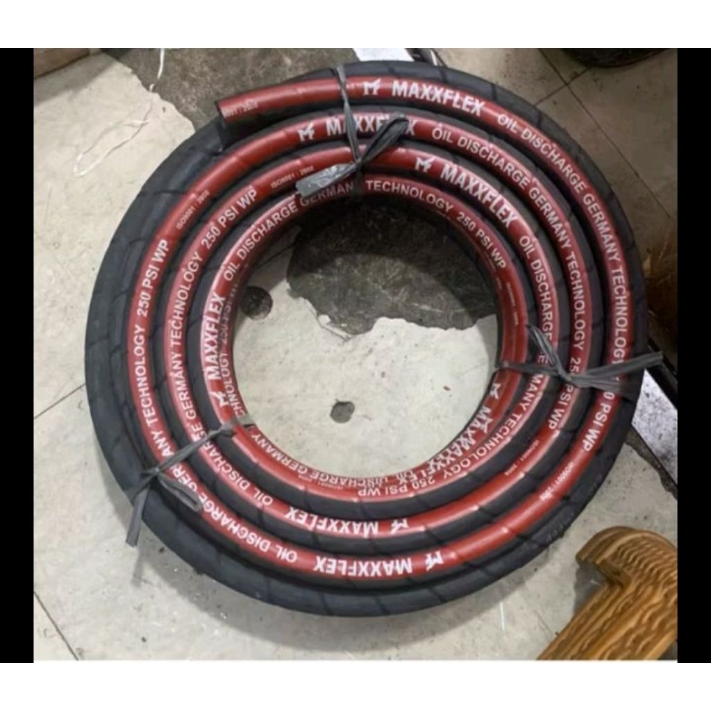 SELANG KARET BENANG MAXXFLEKS ODH 1,5" inch / Selang Karet Rubber Hose