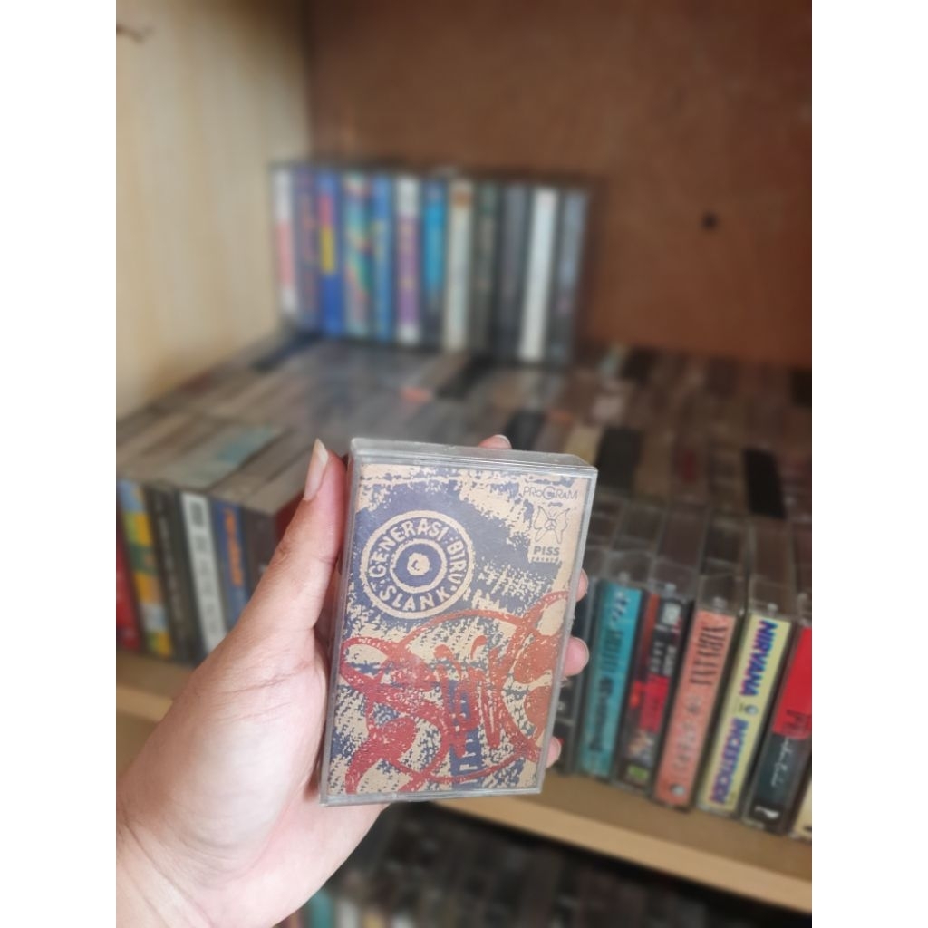 Kaset Pita Slank Album Generasi Biru | Rarity Kaset Pita Jadul Slank Generasi Biru