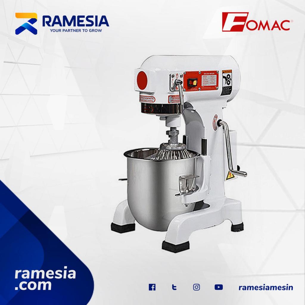 Planetary Mixer DMX-B15 FOMAC | Mesin Pengaduk Kapasitas 15 Liter