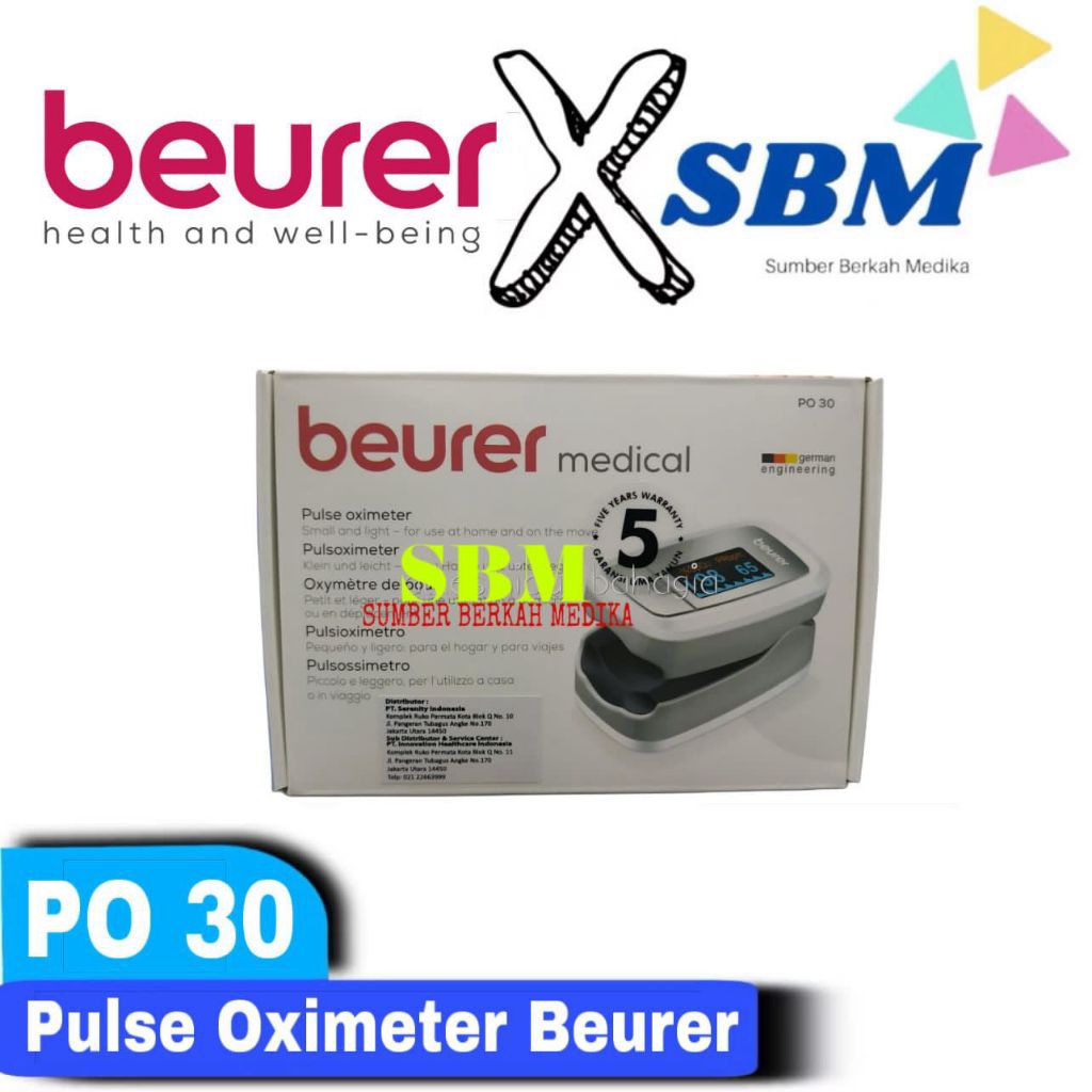 beurer PO 30 Alat Ukur Kadar Oksigen Pulse Oxymeter PO 30 beurer