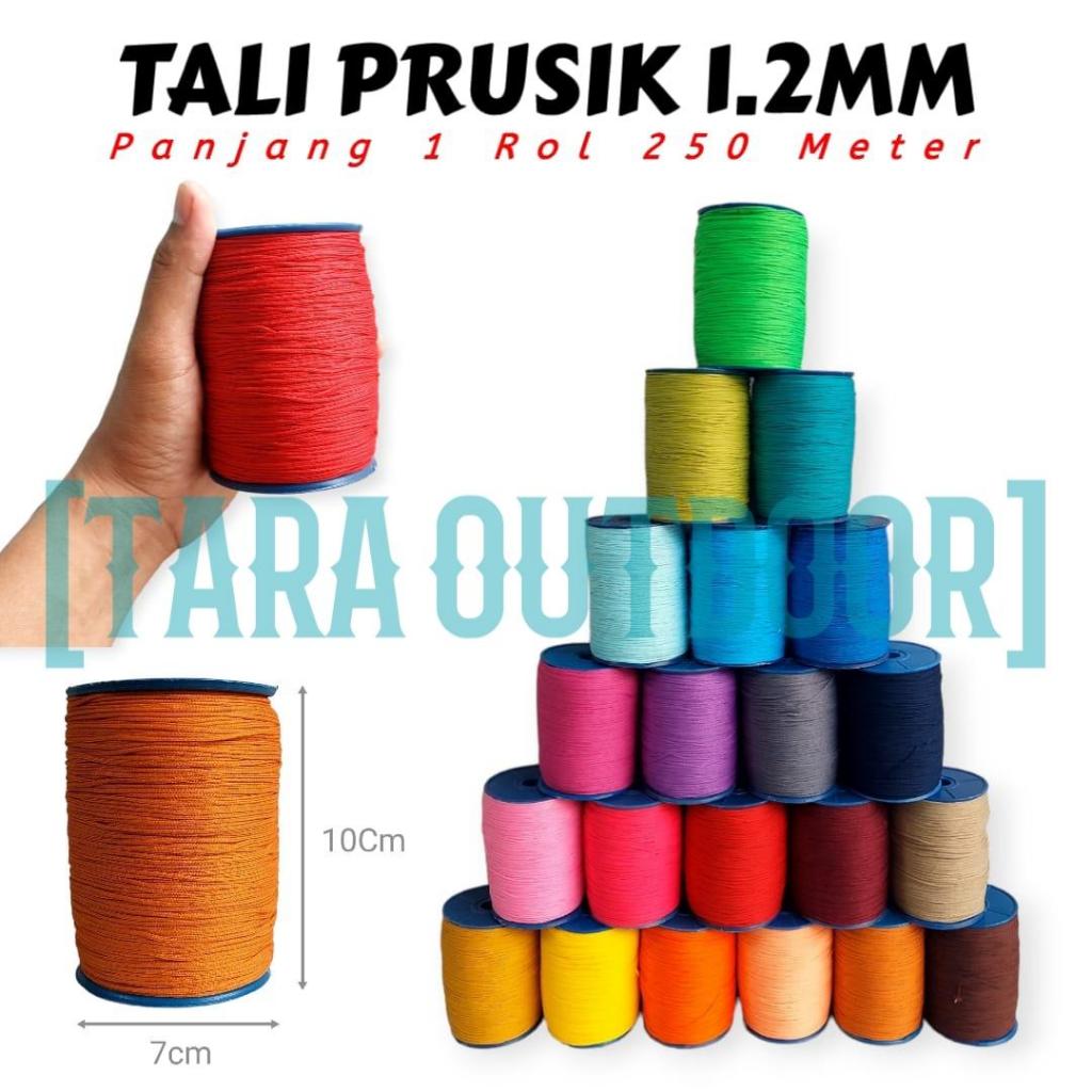 TALI PRUSIK PARACORD AKSESORIS GELANG KALUNG 1,2mm