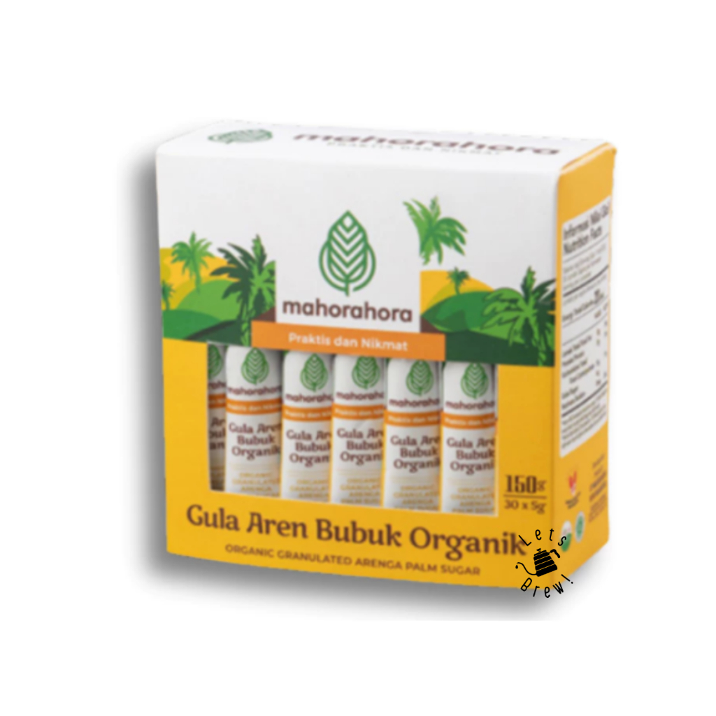 Gula Aren Bubuk Alami Mahorahora Sachet / Stick 5gr