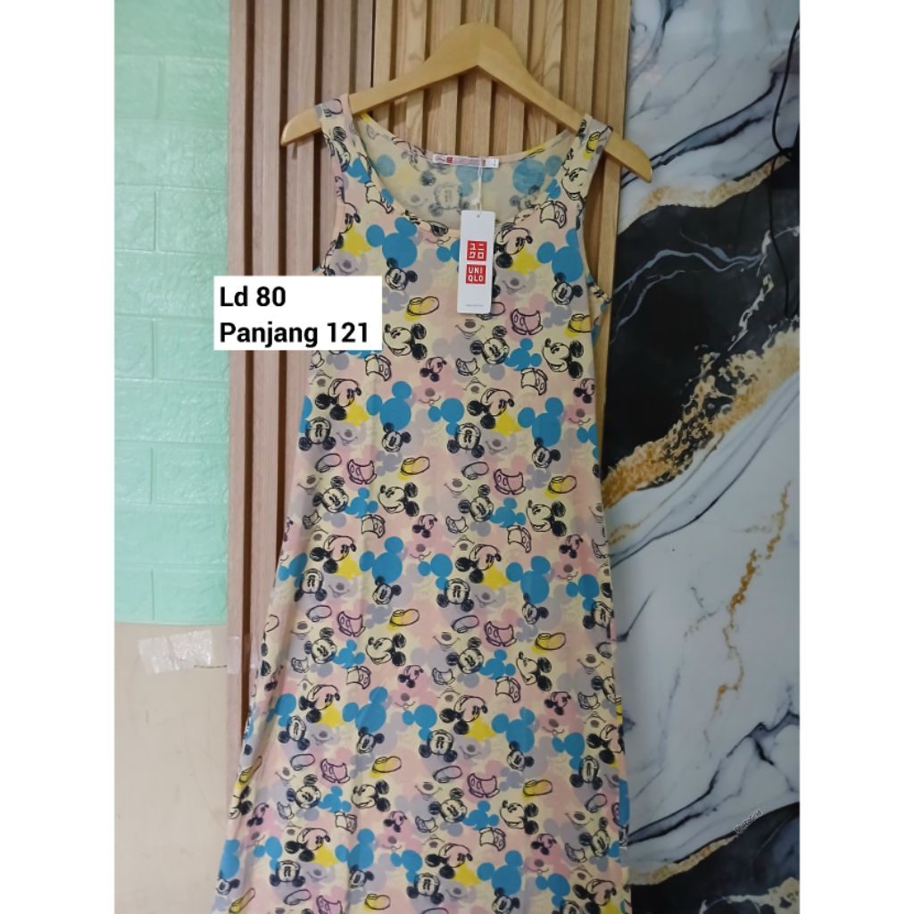 Daster Wanita Uniqlo Disney