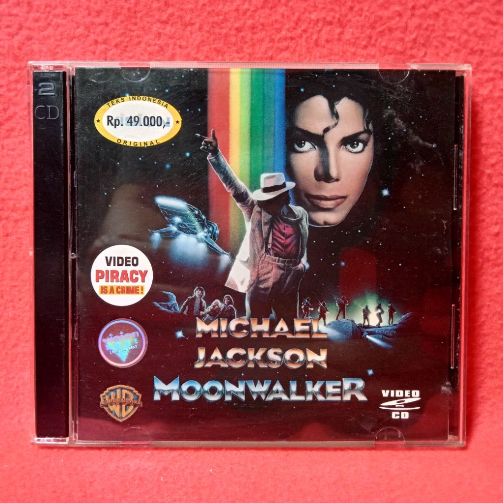 Vcd Michael Jackson - MOONWALKER