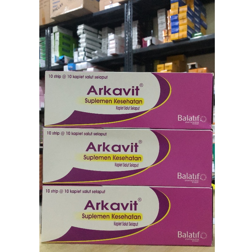 ARKAVIT SUPLEMEN KESEHATAN BOX 100 KAPSUL