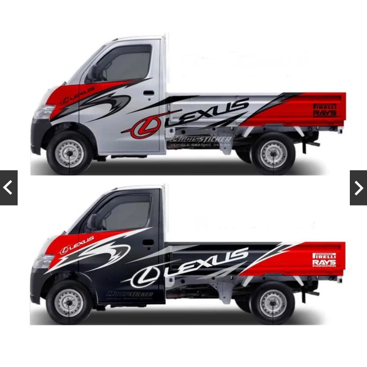 Sticker Cutting Lexus Stiker Mobil Pick Up Grandmax Stiker Variasi Body mobil