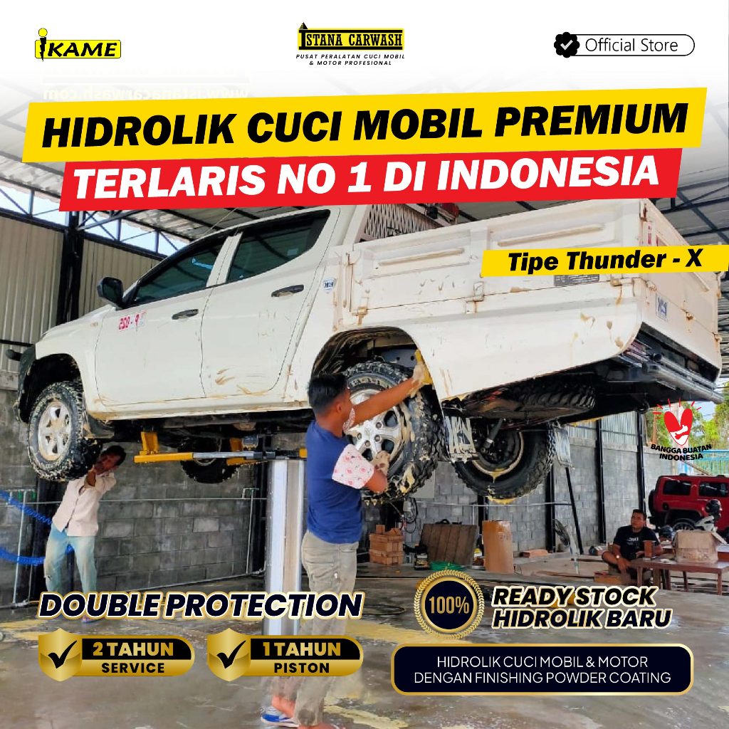 Hidrolik Cuci Mobil Tipe Thunder-X Ikame
