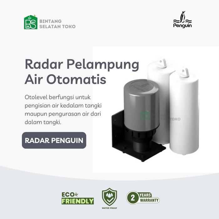 Radar Pelampung Air Otomatis Otolevel Toren Penguin Original