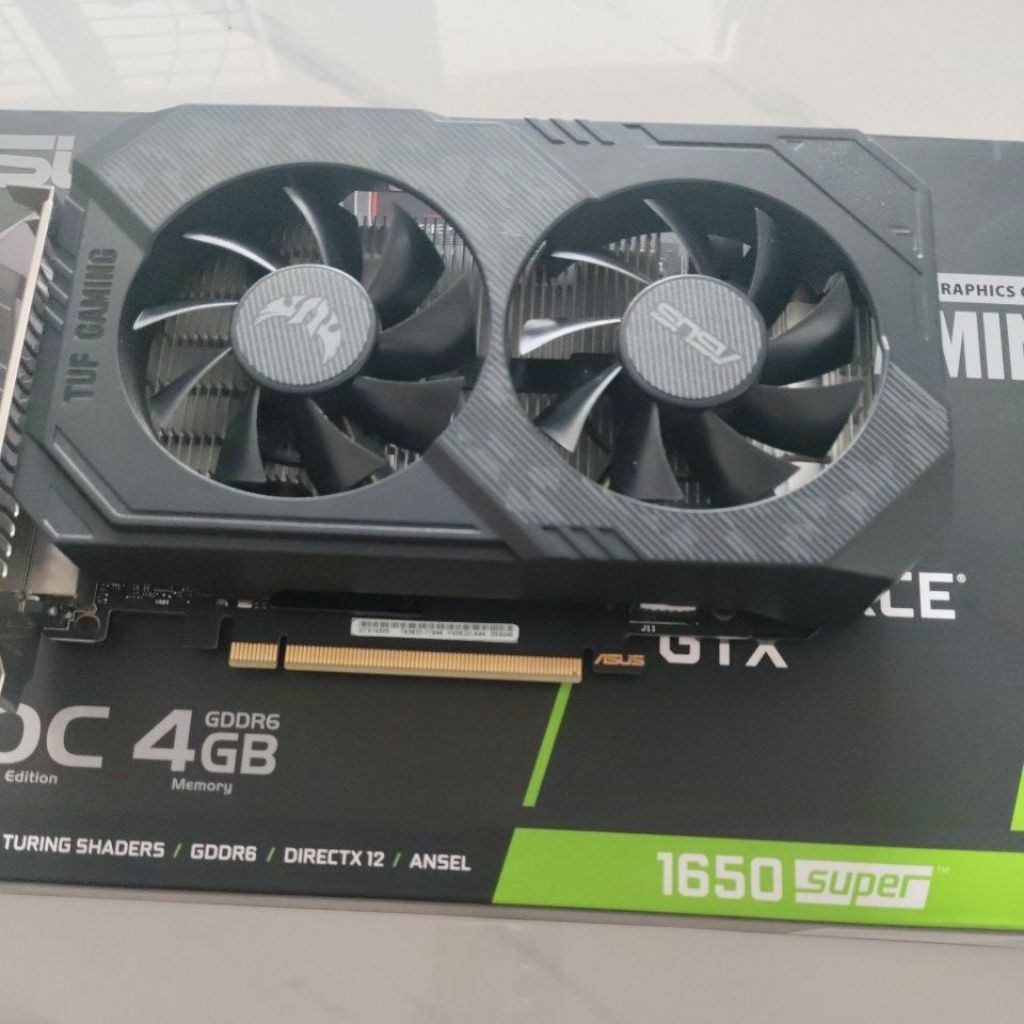 VGA ASUS TUF GAMING GTX 1650 SUPER 4GB DDR6 2ND