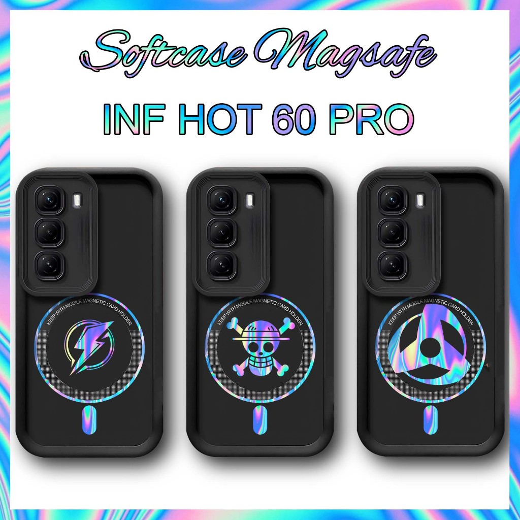 Case Magsafe Infinix Hot 60 Pro - Casing Hp Infinix Hot 60 Pro - Softcase Pro Camera Infinix Hot 60 